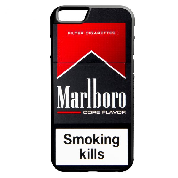 کاور apple iphone 7-8 طرح سیگار مارلبرو مشکی کد ۳۴90