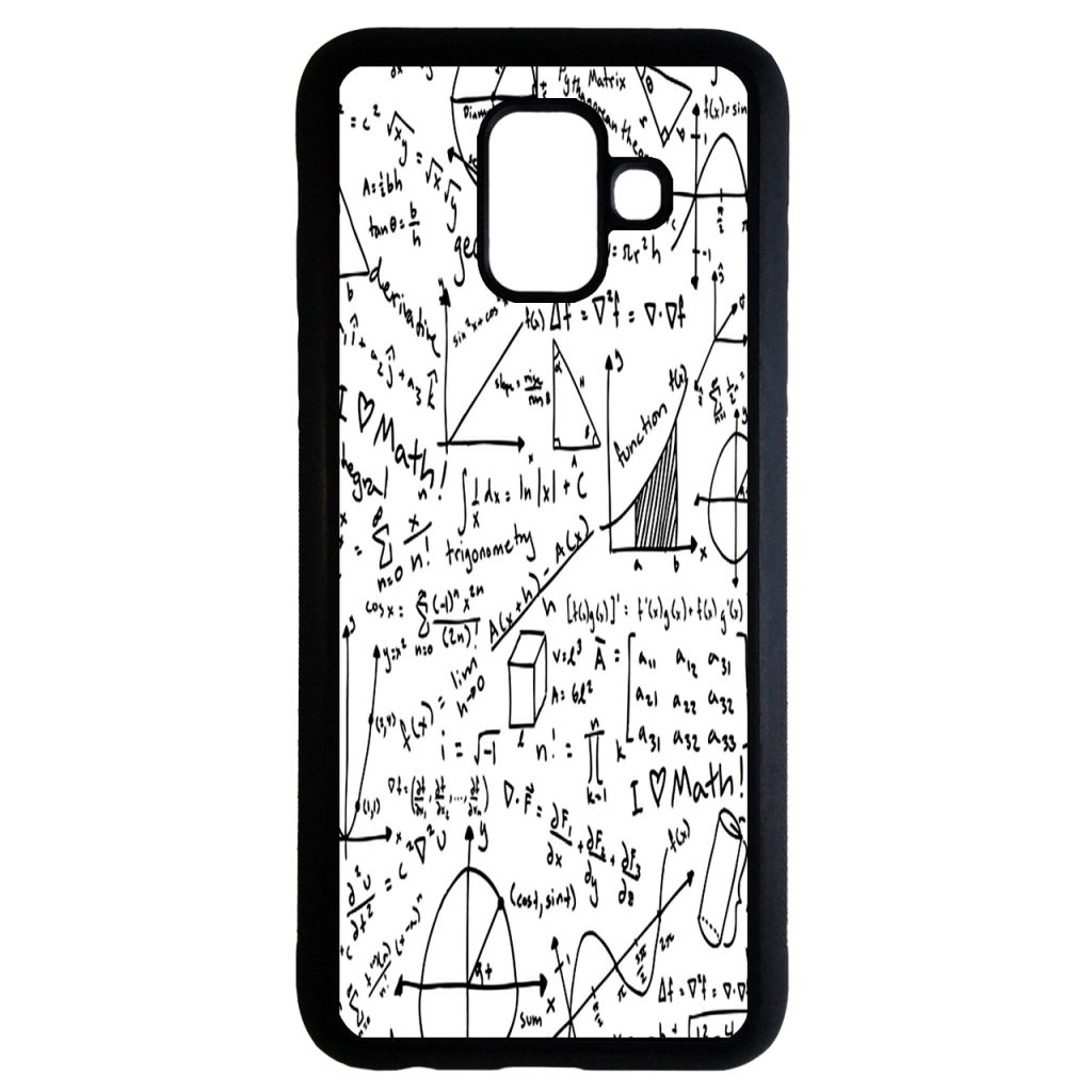 کاور samsung galaxy a8 2018 طرح فرمول ریاضی کد 5191