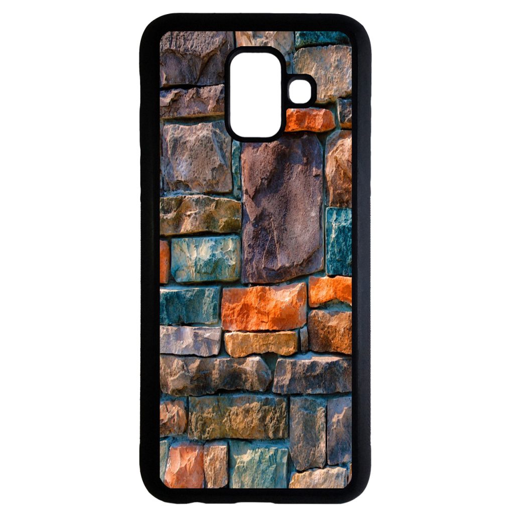 قاب گوشی samsung galaxy j6 2018 طرح دیوار سنگی کد ۱۱۶۷6