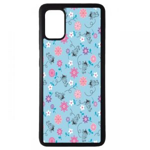 کاور samsung galaxy a71 طرح گل کد ۱۸۱02