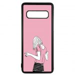 قاب گوشی samsung galaxy s10 plus طرح دخترانه کد ۱۹۵۰7