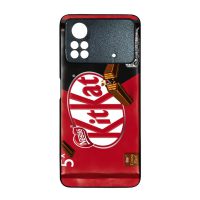 قاب xiaomi poco x4 pro طرح شکلات KitKat کد ۳۰۱۷6
